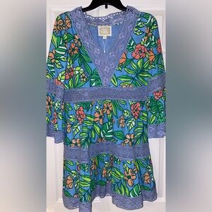 Sail to Sable Blue Dress